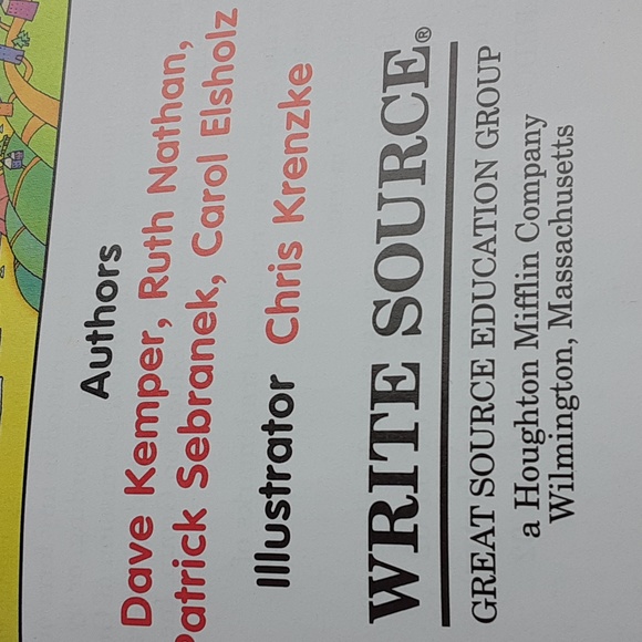 Write Away A Handbook for Young Writers and Learners c2002 Hard Cover - Picture 3 of 6